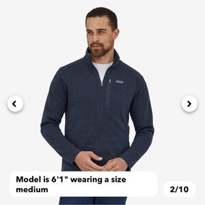 Patagonia Men's Better Sweater® Fleece Jacket navy blue
